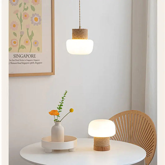 Japanese Nordic Style Tafel Lamp