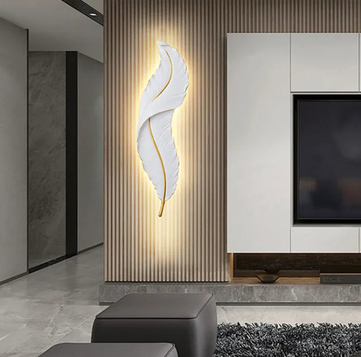 Moderne muurlamp